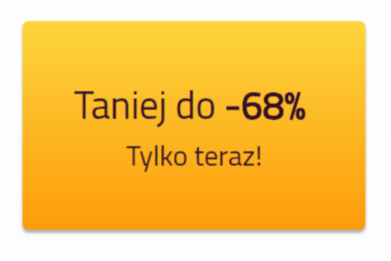 Hosting tańszy nawet o 68% na ogicom.pl